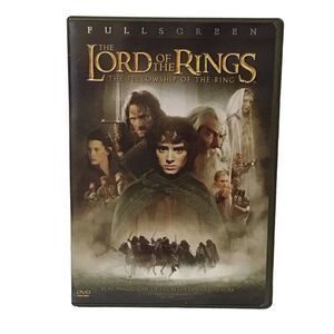Lord of‎ the Rings The Fellowship of the Ring DVD - 5/$20